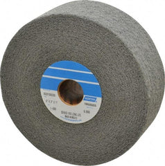 Norton - 6" Diam, 2" Face Width, 1" Center Hole, Medium Grade, Silicon Carbide Deburring Wheel - Convolute, Medium Density 6 Grade, 4,500 RPM - Eagle Tool & Supply