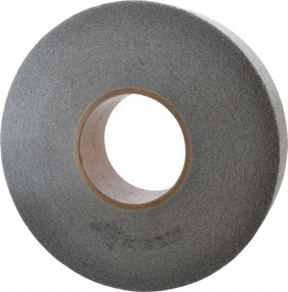 Norton - 8" Diam, 2" Face Width, 3" Center Hole, Medium Grade, Silicon Carbide Deburring Wheel - Convolute, Hard Density 7 Grade, 3,650 RPM - Eagle Tool & Supply