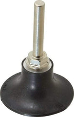 Norton - 2" Diam Quick-Change Type S Disc Backing Pad - 1/4" Shank Diam, Medium Density, 25,000 RPM, Speed-Lok TS Compatible - Eagle Tool & Supply