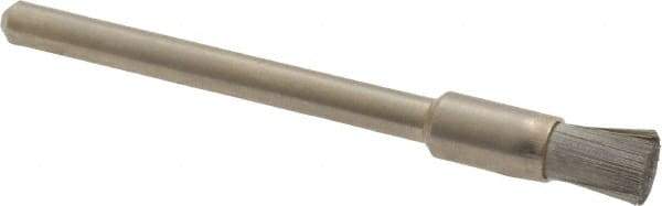 Anderson - 3/16" Brush Diam, Crimped, End Brush - 1/8" Diam Shank, 25,000 Max RPM - Eagle Tool & Supply