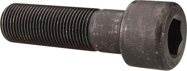 Value Collection - 1-12 UNF Hex Socket Drive, Socket Cap Screw - Alloy Steel, Black Oxide Finish, Partially Threaded, 3-1/2" Length Under Head - Eagle Tool & Supply