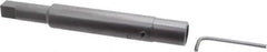 Walton - 1 to M25mm Tap, 8 Inch Overall Length, 1-1/16 Inch Max Diameter, Tap Extension - 0.801 Inch Tap Shank Diameter, 0.799 Inch Extension Shank Diameter, 0.599 Inch Extension Square Size, Alloy Steel - Eagle Tool & Supply