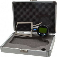 Fowler - 0 to 0.79 Inch, Outside Electronic Caliper Gage - 0.0005 Inch Resolution, 0.0008 Inch Accuracy, 357 Battery - Eagle Tool & Supply