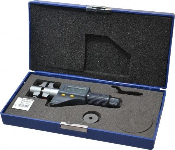Fowler - 0.2" to 1.2", IP54 & IP40, Electronic Inside Micrometer - 0.00005" Resolution, 0.00025" Accuracy - Eagle Tool & Supply