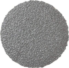 3M - 2" Disc Diam, 50 Grit, Zirconia Alumina Quick Change Disc - Type S Attaching System, Coated, Black, Coarse Grade, 25,000 RPM, 501C Series - Eagle Tool & Supply