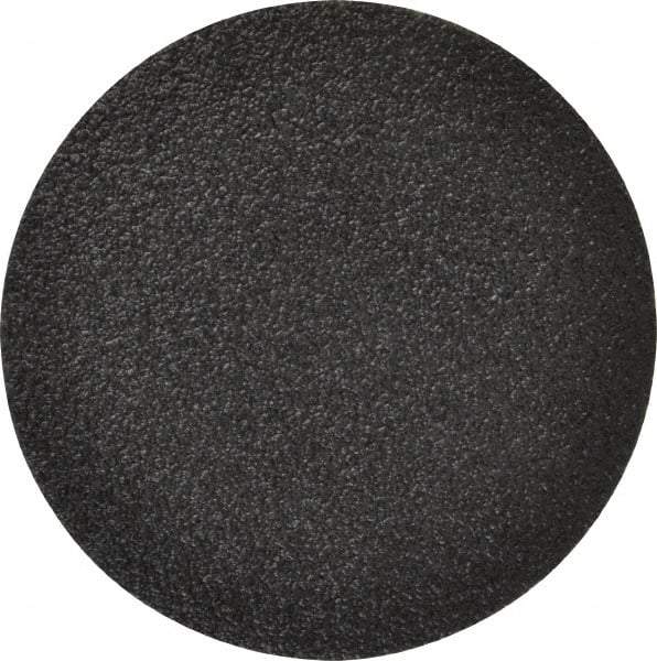 3M - 3" Disc Diam, 60 Grit, Zirconia Alumina Quick Change Disc - Type S Attaching System, Coated, Black, Medium Grade, 20,000 RPM, 501C Series - Eagle Tool & Supply