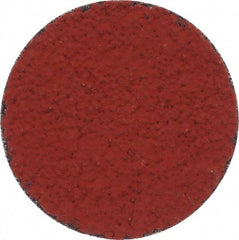 3M - 2" Disc Diam, 36 Grit, Ceramic Quick Change Disc - Type S Attaching System, Coated, Orange, Very Coarse Grade, 25,000 RPM, 777F Series - Eagle Tool & Supply