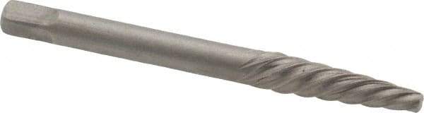 Interstate - Spiral Flute Screw Extractor - #2 Extractor for 5/32 to 7/32" Screw, 2-3/8" OAL - Eagle Tool & Supply