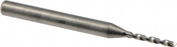 M.A. Ford - #55, 130° Drill Point, 1/8" Shank Diam, Fast Spiral Circuit Board Drill Bit - Eagle Tool & Supply