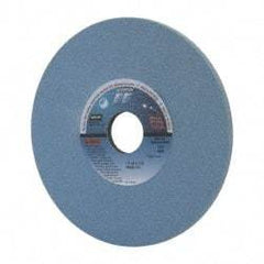 Norton - 7" Diam x 1-1/4" Hole x 1/4" Thick, L Hardness, 80 Grit Surface Grinding Wheel - Ceramic, Type 1, Medium Grade, 3,600 Max RPM, Vitrified Bond, No Recess - Eagle Tool & Supply