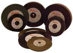 Cratex - 6" Diam x 1/2" Hole x 1/8" Thick, 46 Grit Surface Grinding Wheel - Coarse Grade - Eagle Tool & Supply
