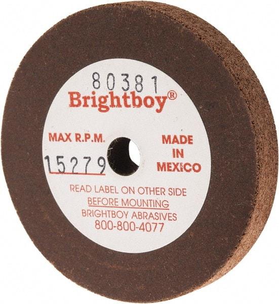 Cratex - 2" Diam x 1/4" Hole x 1/4" Thick, 46 Grit Surface Grinding Wheel - Coarse Grade - Eagle Tool & Supply