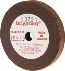 Cratex - 2" Diam x 1/4" Hole x 1/4" Thick, 46 Grit Surface Grinding Wheel - Coarse Grade - Eagle Tool & Supply
