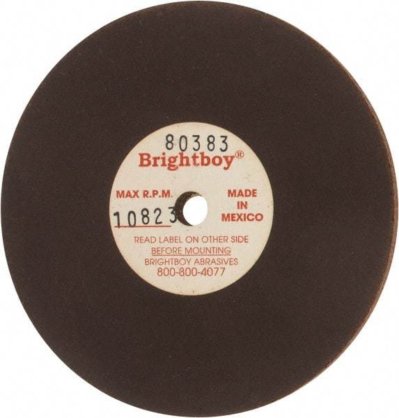 Cratex - 3" Diam x 1/4" Hole x 1/8" Thick, 46 Grit Surface Grinding Wheel - Coarse Grade - Eagle Tool & Supply