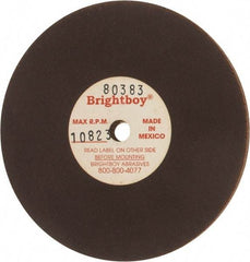 Cratex - 3" Diam x 1/4" Hole x 1/8" Thick, 46 Grit Surface Grinding Wheel - Coarse Grade - Eagle Tool & Supply