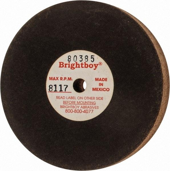 Cratex - 3" Diam x 1/4" Hole x 1/2" Thick, 46 Grit Surface Grinding Wheel - Coarse Grade - Eagle Tool & Supply
