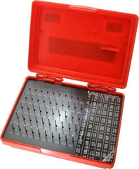 Value Collection - 50 Piece, 0.011-0.06 Inch Diameter Plug and Pin Gage Set - Plus 0.0002 Inch Tolerance, Class ZZ - Eagle Tool & Supply