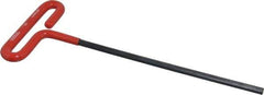 Eklind - 1/4" Hex, T-Handle Cushion Grip Hex Key - 9" OAL - Eagle Tool & Supply