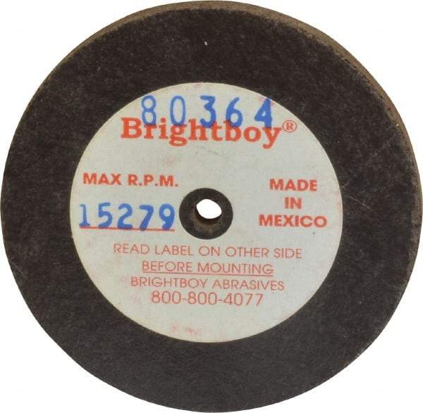 Cratex - 2" Diam x 1/8" Hole x 1/8" Thick, 46 Grit Surface Grinding Wheel - Coarse Grade - Eagle Tool & Supply