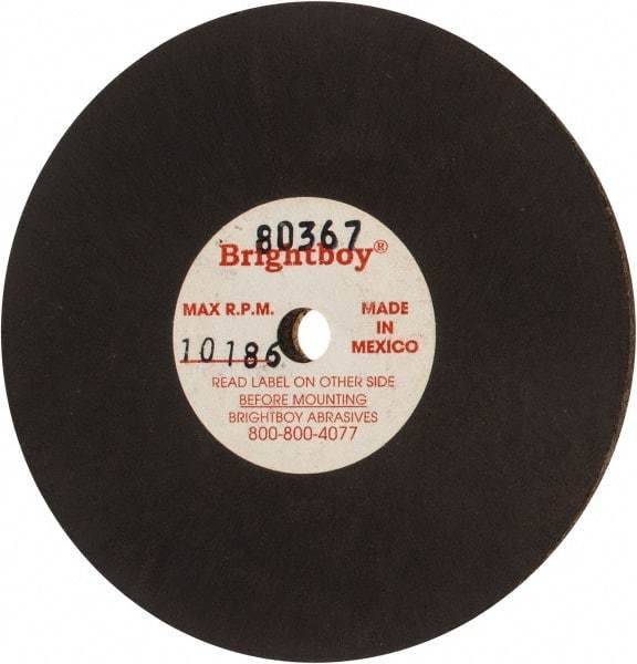 Cratex - 3" Diam x 1/4" Hole x 1/8" Thick, 46 Grit Surface Grinding Wheel - Coarse Grade - Eagle Tool & Supply