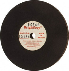 Cratex - 3" Diam x 1/4" Hole x 1/4" Thick, 46 Grit Surface Grinding Wheel - Coarse Grade - Eagle Tool & Supply