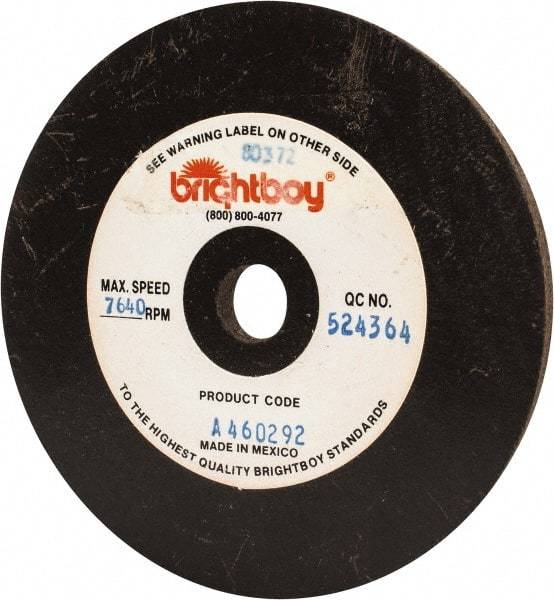 Cratex - 4" Diam x 1/2" Hole x 1/4" Thick, 46 Grit Surface Grinding Wheel - Coarse Grade - Eagle Tool & Supply