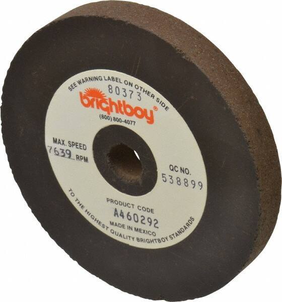 Cratex - 4" Diam x 1/2" Hole x 1/2" Thick, 46 Grit Surface Grinding Wheel - Coarse Grade - Eagle Tool & Supply
