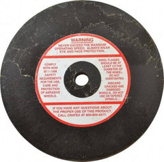 Cratex - 6" Diam x 1/2" Hole x 1/2" Thick, 46 Grit Surface Grinding Wheel - Coarse Grade - Eagle Tool & Supply
