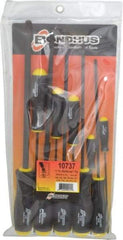 Bondhus - 11 Piece, 5/64 to 3/8" Ball End Hex Driver Set - Comes in Vinyl Pouch - Eagle Tool & Supply