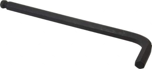 Bondhus - 3/8" Hex, Long Arm, Ball End Hex Key - 6-45/64" OAL, Protanium High Torque Steel, Inch System of Measurement - Eagle Tool & Supply
