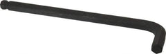 Bondhus - 1/2" Hex, Long Arm, Ball End Hex Key - 8-13/64" OAL, Protanium High Torque Steel, Inch System of Measurement - Eagle Tool & Supply