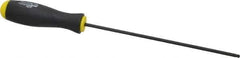 Bondhus - 5/32" Hex Ball End Driver - 7-1/2" Blade Length, Cushion Grip Handle, 299mm OAL - Eagle Tool & Supply