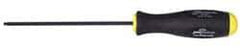 Bondhus - 3/8" Hex Ball End Driver - 10" Blade Length, Cushion Grip Handle, 376mm OAL - Eagle Tool & Supply