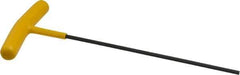 Bondhus - 1/8" Hex, T-Handle Cushion Grip, Hex Key - 4-1/2" OAL, Protanium High Torque Steel, Inch System of Measurement - Eagle Tool & Supply
