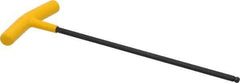 Bondhus - 1/4" Hex, T-Handle Cushion Grip, Ball End Hex Key - 10-7/64" OAL, Protanium High Torque Steel, Inch System of Measurement - Eagle Tool & Supply