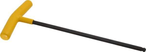 Bondhus - 5/16" Hex, T-Handle Cushion Grip, Ball End Hex Key - 10-1/2" OAL, Protanium High Torque Steel, Inch System of Measurement - Eagle Tool & Supply