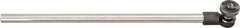 Starrett - 3/8 x 9-1/2 Inch, Drop Indicator Gage Holding Rod - For Use with 657 Series Holders - Eagle Tool & Supply