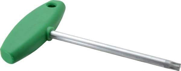 Wiha - T50 Standard Torx Key - Flag-Style, 5.91" Length Under Head, 150mm OAL - Eagle Tool & Supply