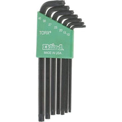 Eklind - Torx Key Set - 7 KEY LONG T10-T40 E EKLIND TORX L-KEY SETS - Eagle Tool & Supply