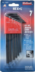 Eklind - 7 Piece L-Key Hex Key Set - Eagle Tool & Supply