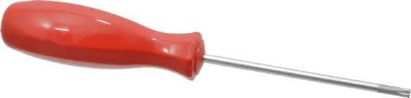 Wiha - T25 Torx Driver - 4" Blade Length, 8-1/8" OAL, Standard Handle - Eagle Tool & Supply
