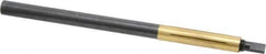 Made in USA - 5.12" Length x 11/32" Diam Through Hole Barrel Lap - 0.33" Arbor Diam, 1-3/4" Barrel Length, Eccentric Slot - Eagle Tool & Supply