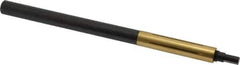 Made in USA - 6" Length x 13/32" Diam Through Hole Barrel Lap - 0.39" Arbor Diam, 2" Barrel Length, Eccentric Slot - Eagle Tool & Supply