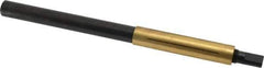 Made in USA - 6-3/4" Length x 9/16" Diam Through Hole Barrel Lap - 4" Arbor Diam, 2-3/4" Barrel Length, Eccentric Slot - Eagle Tool & Supply