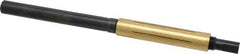 Made in USA - 7-1/4" Length x 5/8" Diam Through Hole Barrel Lap - 1/2" Arbor Diam, 3" Barrel Length, Eccentric Slot - Eagle Tool & Supply