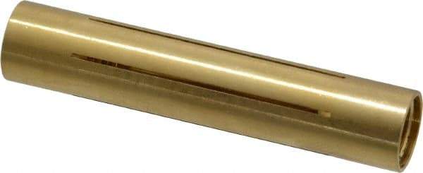 Made in USA - 7/16" Diam Through Hole Barrel Cylinder - 2.19" Barrel Length, Eccentric Slot - Eagle Tool & Supply