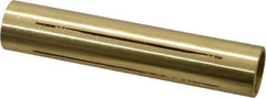 Made in USA - 15/32" Diam Through Hole Barrel Cylinder - 2-1/4" Barrel Length, Eccentric Slot - Eagle Tool & Supply