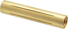 Made in USA - 5/8" Diam Through Hole Barrel Cylinder - 3" Barrel Length, Eccentric Slot - Eagle Tool & Supply