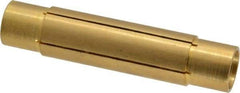 Made in USA - 11/16" Diam Through Hole Barrel Cylinder - 3" Barrel Length, Eccentric Slot - Eagle Tool & Supply
