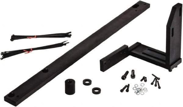 Mitutoyo - DRO Bracket Kit - Universal Mounting, Cross Slide Table Orientation, Vertical Mounting Orientation, Use with Linear Encoders/Scales - Eagle Tool & Supply